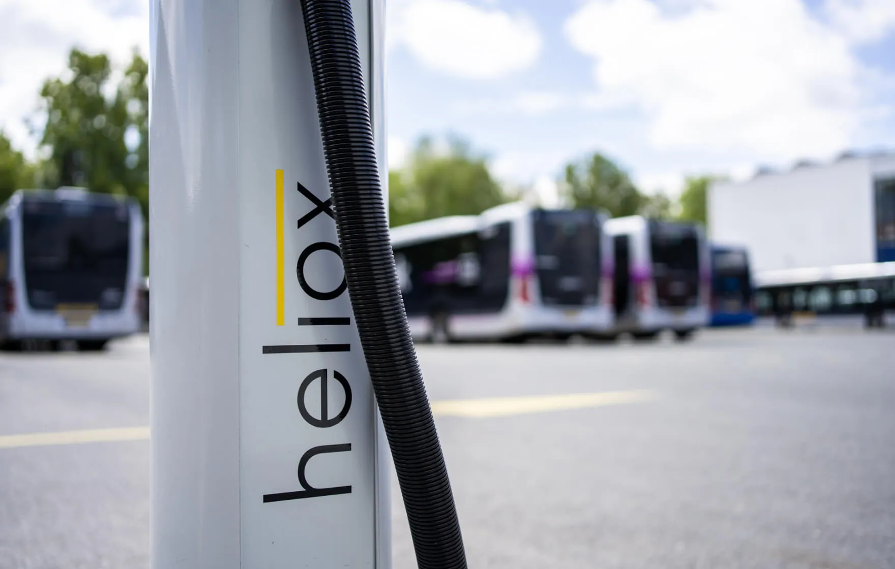 Thumbnail to watch Heliox EV charging solutions in action